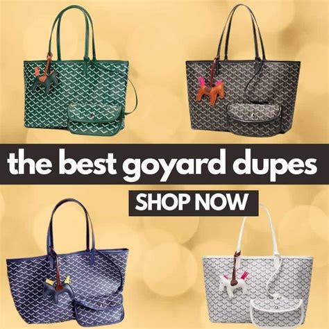 goyard tote bag dupes|Goyard inspired tote bag.